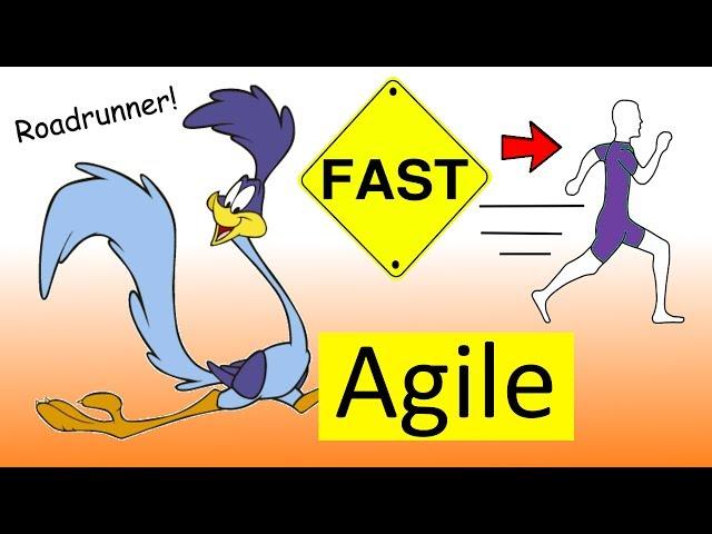 Learn English Words Faster - AGILE - Meaning, Vocabulary With Pictures and Examples 