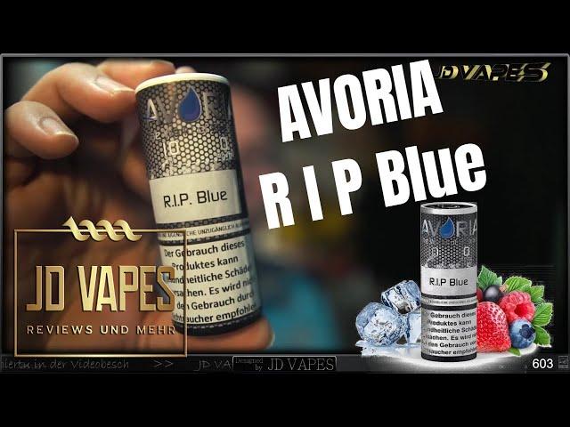 AVORIA R I P Blue I JD AROMA LIQUID REVIEW