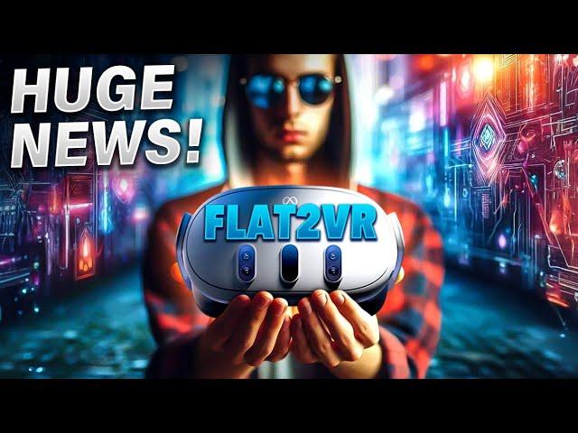 Flat2VR will have a HUGE Impact on New VR Games