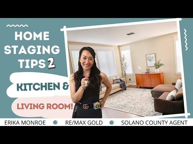 Home Staging Tips 2 - How to stage a house for sale - DIY tips for home staging -Staging on a budget