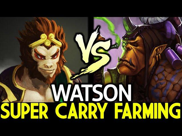 WATSON [Alchemist] Super Carry Farming 1100 GPM Dota 2