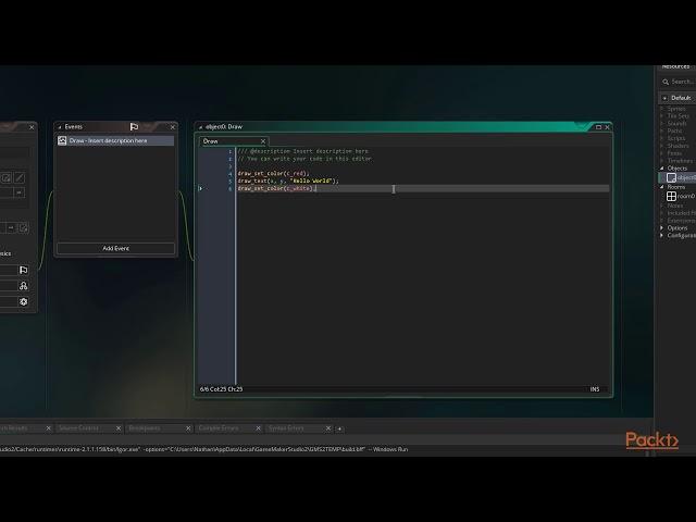 Programming in GameMaker Studio 2 : Functions | packtpub.com