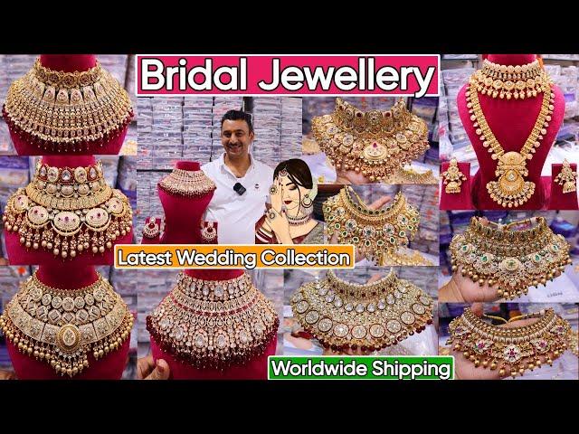 Latest Trending Bridal Jewellery Collection 2024 l Exclusive Kundan Polki AD Meenakari Jewellery