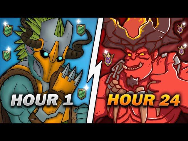 I Spent 24 HOURS Learning GROHK In Paladins!