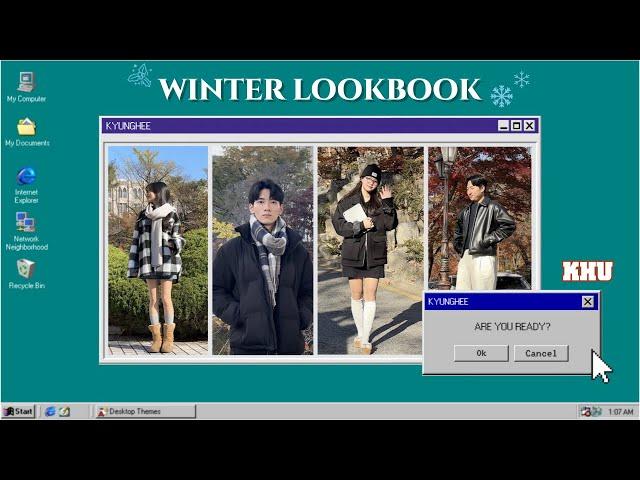 경희대생의 겨울 룩북️ WINTER LOOKBOOK ️