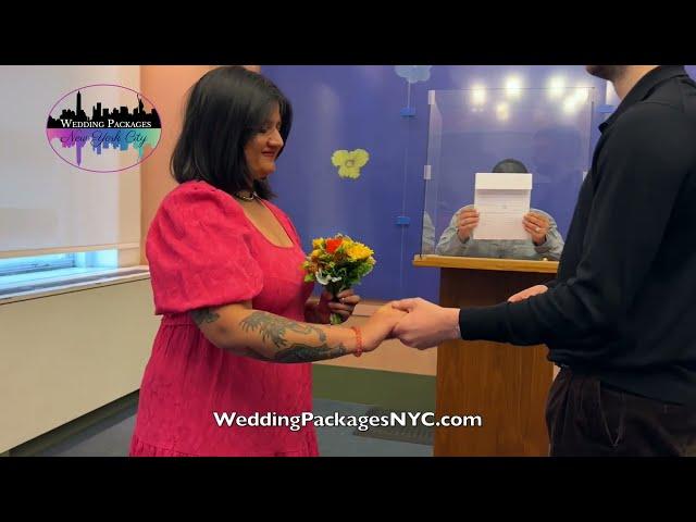 City Hall Wedding. See exactly what it would be like to get married at the New York City Clerk.