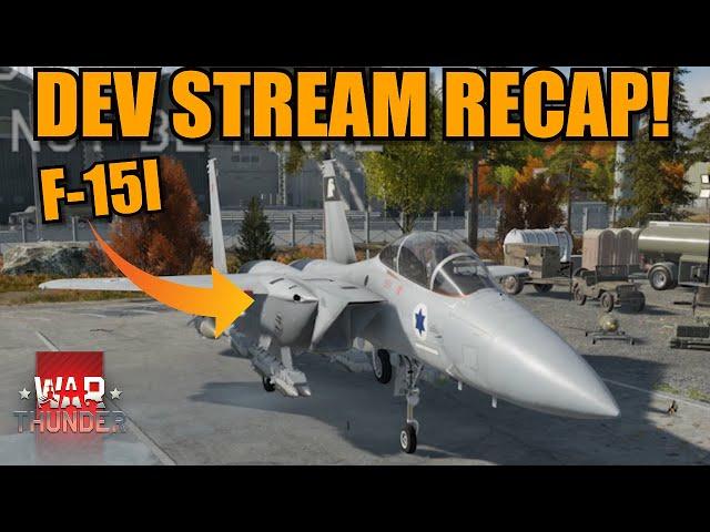 STREAMS RECAP! F-15I Ra'am! SU-34 WITH PESA! AMAZING graphics! & MORE! - War Thunder