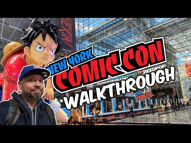 What Does NYCC Look Like Before The Crowds? | New York Comic Con 2024 Walkthrough