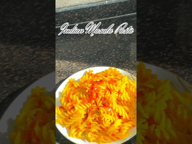 Let’s make Indian Masala Pasta  #recipe #shorts