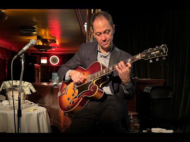 Solo Jazz Guitar - Andy Brown plays "Our Love Is Here To Stay" at the Green Mill 1/25/24