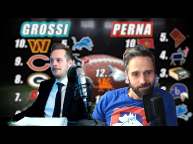 Grossi and Perna Compare Their Week 7 NFL Power Rankings (Grossi Perna Show)