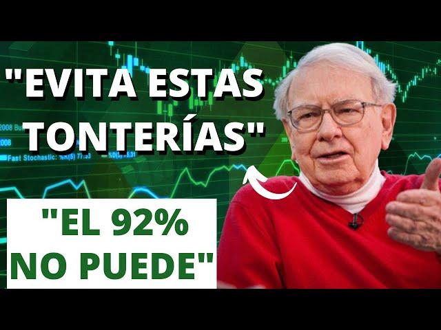 Warren Buffett: "La mayoría de la gente hace cosas estúpidas cuando compra acciones"