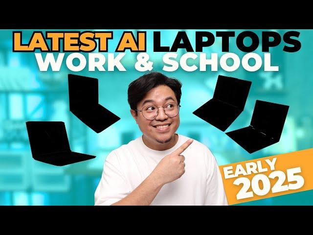 2025 Work & Student Laptops with AI from Affordable to Premium Budgets Philippines