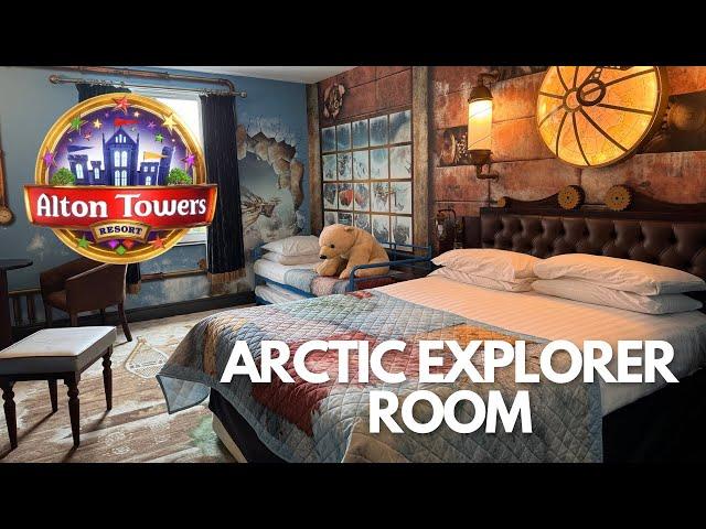 ARCTIC EXPLORER ROOM TOUR | ALTON TOWERS HOTEL | VLOG