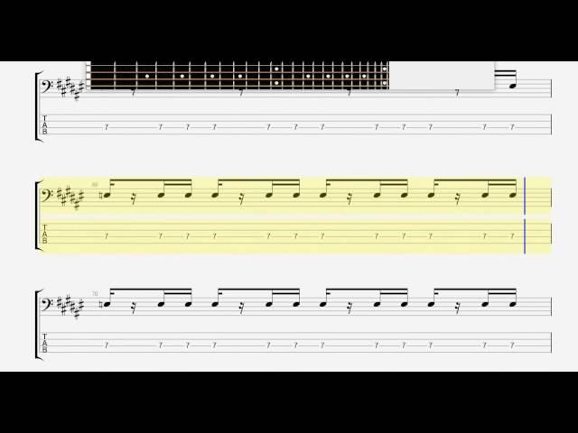 Black Sabbath   Heaven and Hell BASS GUITAR TABLATURE