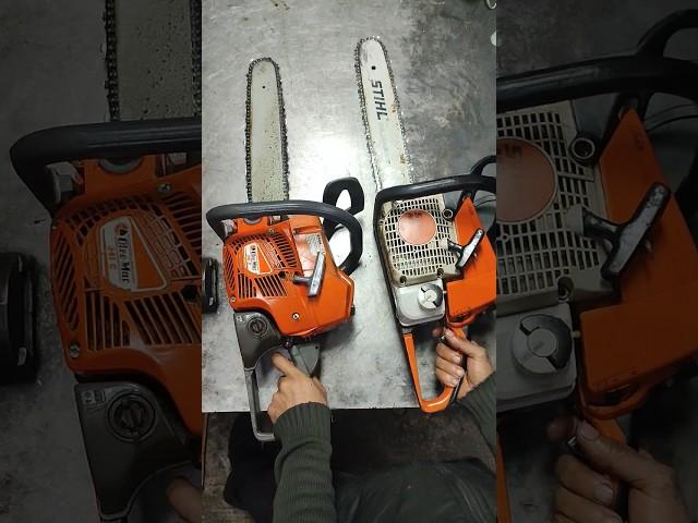 STIHL MS 250 VS Oleo-mac 941c #stihl #oleomac #chainsaw