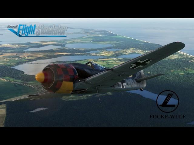 FlyingIron Simulations Fw 190 A-8 - First Aerobatic Display - Microsoft Flight Simulator