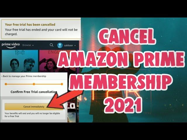 How To Cancel Amazon Prime Membership Free Trail 2021 | Turn off Auto Renewal on Amazon Prime