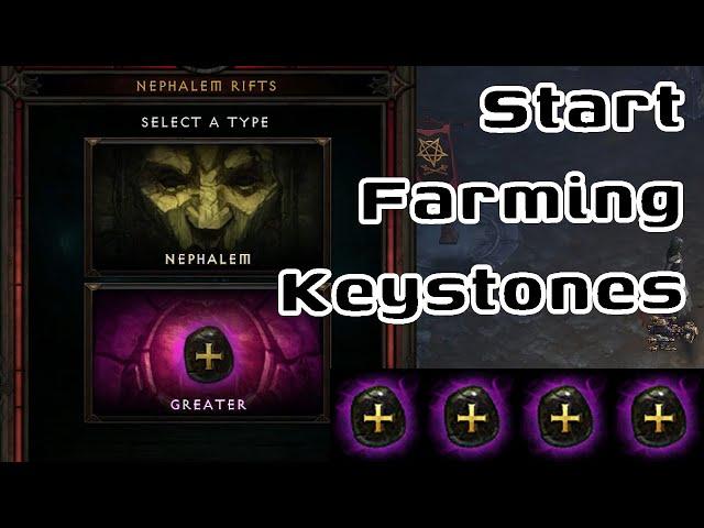 Diablo 3 - How To Get Greater Rift Keystone