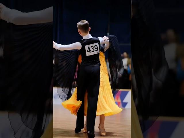 Waltz by Papin Tikhon - Unarokova Kira / Вальс  #dance #dancesport #shorts  #ballroomdance #waltz