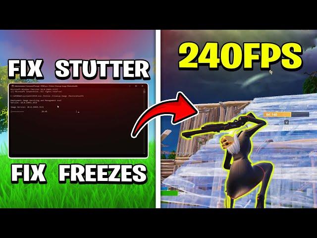 How To Fix Stutter & Freezes in Chapter 2 Remix!  (Easy FPS Drops Fix)