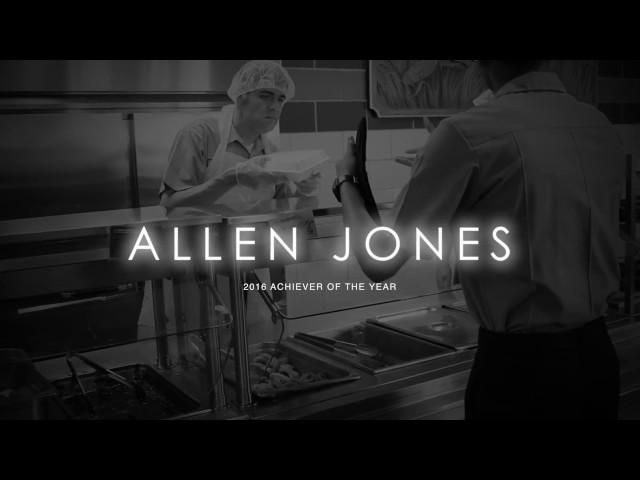 Allen Jones - 2016 Achiever of the Year