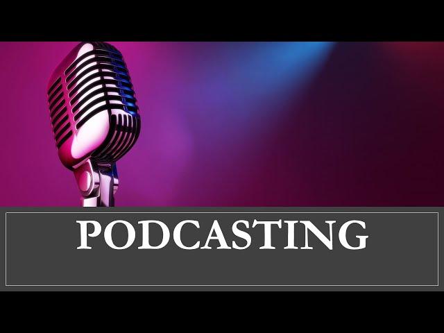 How to create a podcast - For beginners