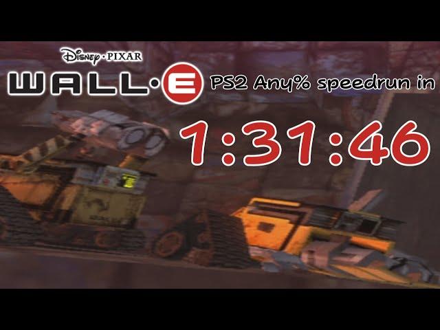 [WR] Wall-E (PS2) Any% Speedrun in 1:31:46 (Emulator)