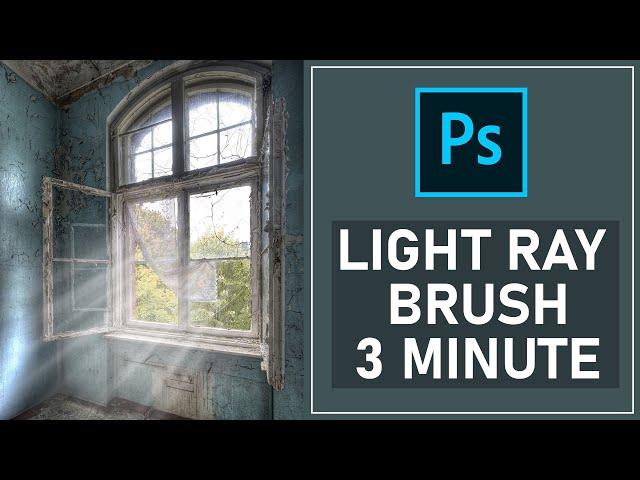 Light Ray Brush Effect | Adobe Photoshop 2021 Tutorial