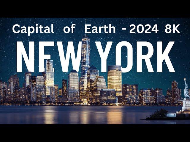 "New York City Cinematic Tour 2024 | Stunning 8K Drone Footage & Street Views | NYC Travel Vlog"