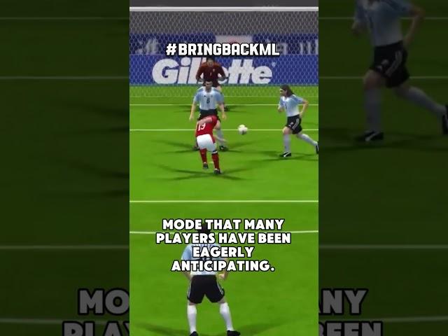 #BringBackML #efootball