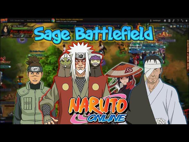 Naruto Online Sage || Sage Mode Jiraiya Skill Trials.. Can he Blitz?