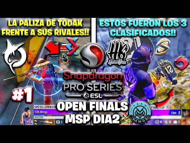 ESTOS FUERON LOS 3 CLASIFICADOS!! SNAPDRAGON OPEN FINALS MSP *DIA2* TRIPLETE DE TODAK PARA LIDERAR