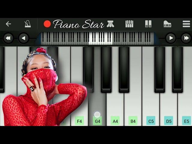 BLACKPINK - 'Pink Venom' M/W - Easy Piano Tutorial On Mobile