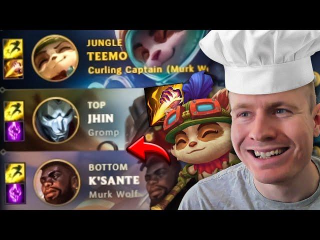 MY TEAM COOKED AFTER THEY SAW TEEMO JUNGLE!?