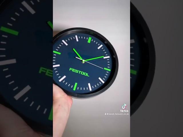 FESTOOL wall clock ️ #festool #festoolfan #awesome #new #knwood #shorts