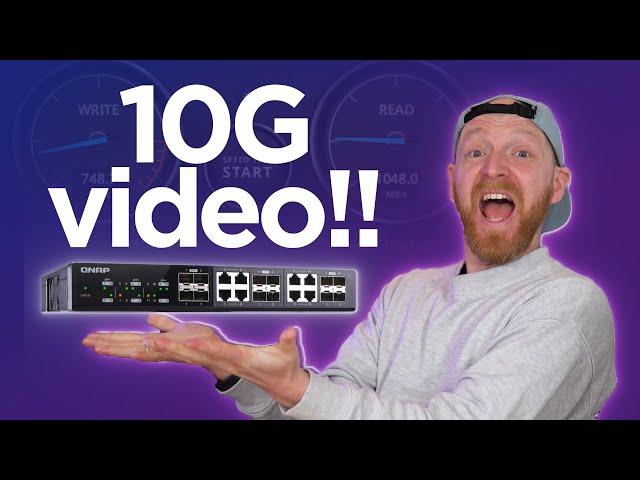 Want to EDIT 4K Video in REAL-TIME From a NAS? You Need a 10Gig Network!