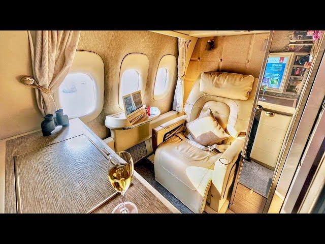 Emirates 777 First Class "Game Changer" | EK183 Dubai to Brussels