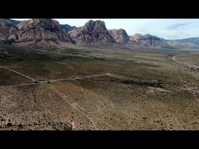 Cruising #RedRock Canyon - #GhostTown 4K | #Drone view