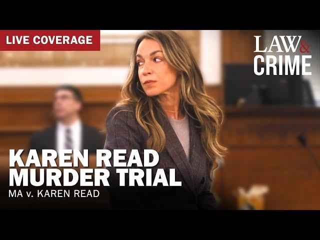 LIVE: Karen Read Murder Trial — MA v. Karen Read — Day 22