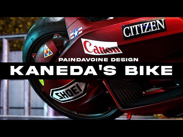 Design project - Kaneda's bike - Tribute to Akira