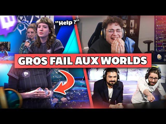 LE GROS FAIL AUX WORLDS PENDANT LE TIRAGE (clownesque) - Best Of LoL #794 Réactions