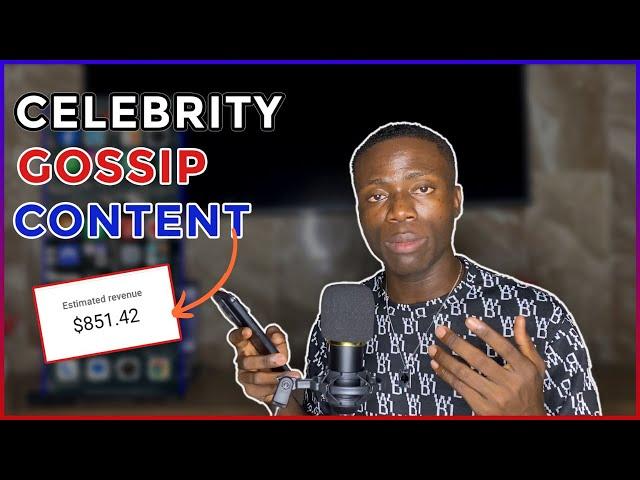 How to Make Money on Social Media with Celebrity Gossip Channel ( Step by Step Guide)