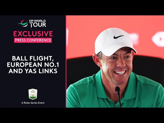 Rory McIlroy's Full Press Conference | 2024 Abu Dhabi HSBC Championship