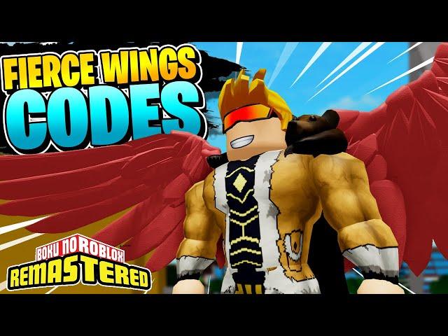 BOKU NO ROBLOX REMASTERED: 5 *NEW* FIERCE WINGS CODES [June 2020 Code]