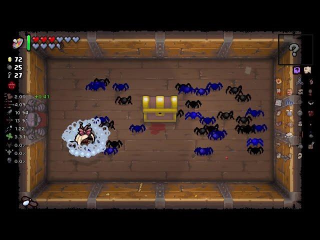 SPIN TO WIN INSANE SYNERGY! -The Binding of Isaac: Repentance #gaming #shorts #short #bindingofisaac