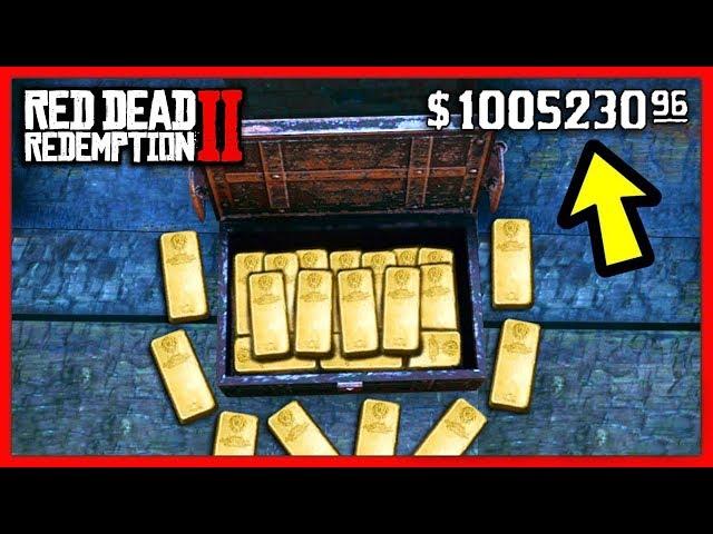 Red Dead Redemption 2 - $100,000 ЗА ЧАС / Бесконечные Деньги & Баг на Деньги & Как Заработать / RDR2