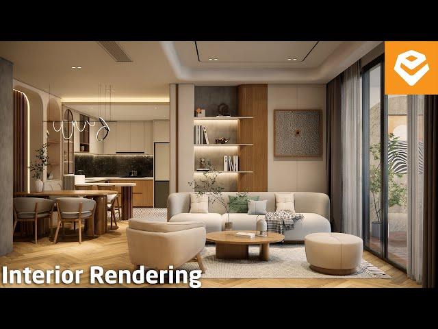 Enscape 4 For SketchUp | 033 Realistic Interior Lighting With IES Light