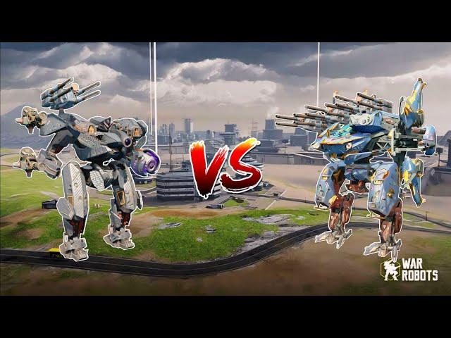 WR Mauler VS Bersagliere Weapon Comparison |WAR ROBOTS|