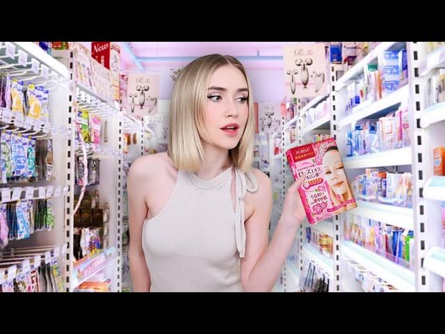 Drugstore Makeup Shopping in Tokyo + doing my makeup with everything!